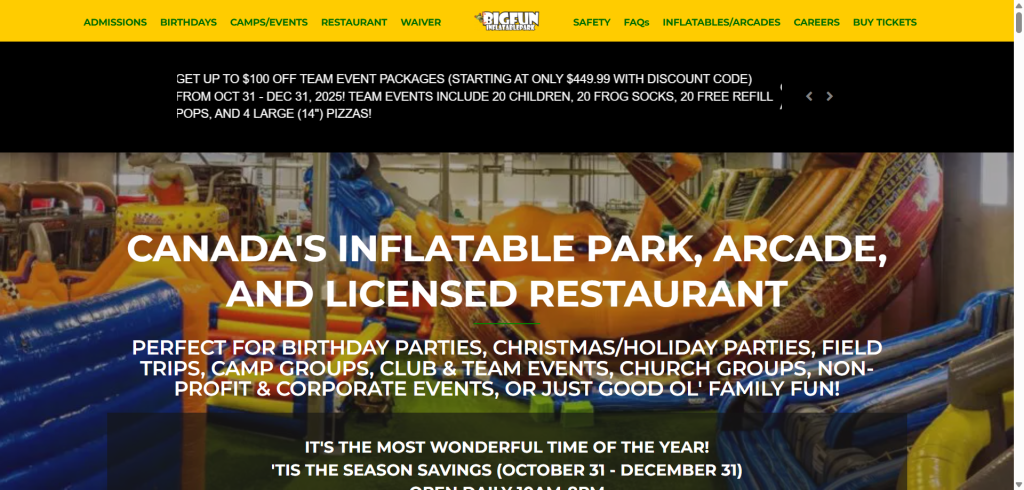 Big Fun Inflatable Park