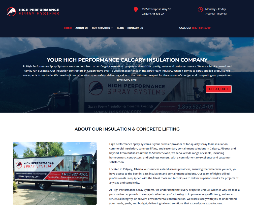 High Performance Spray Systems