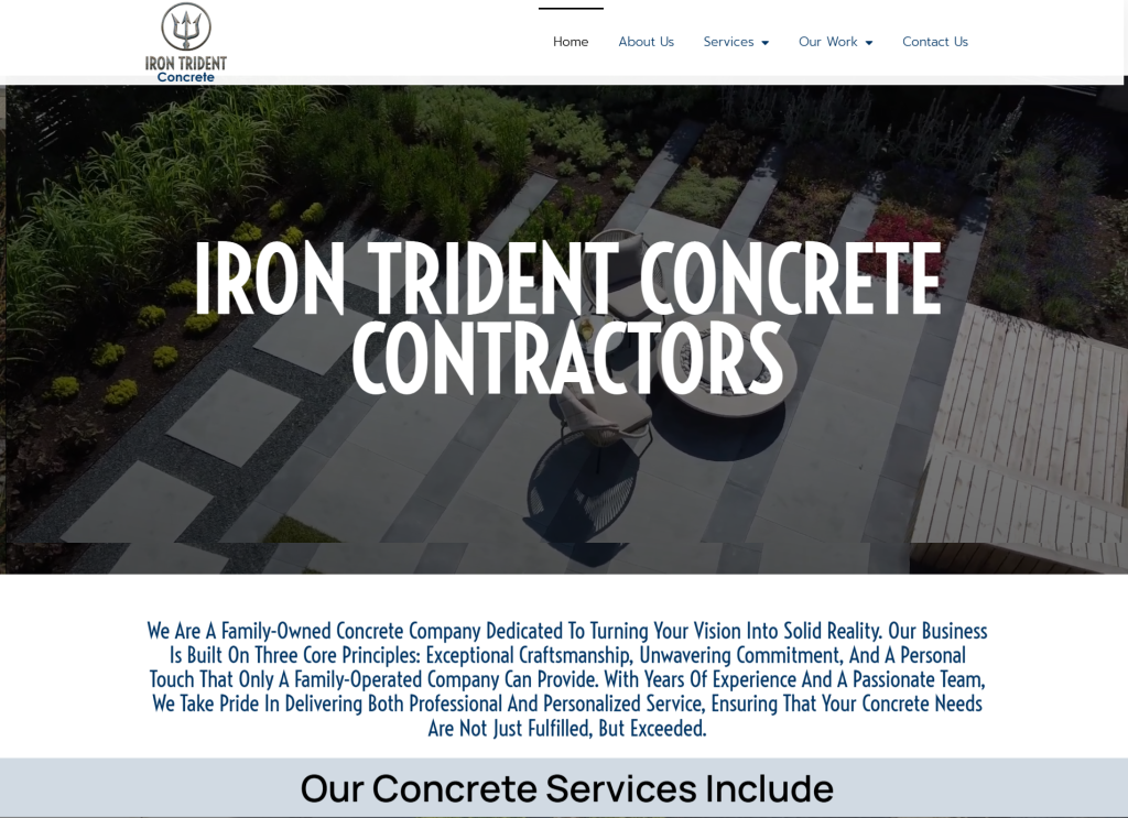 Iron Trident Concrete